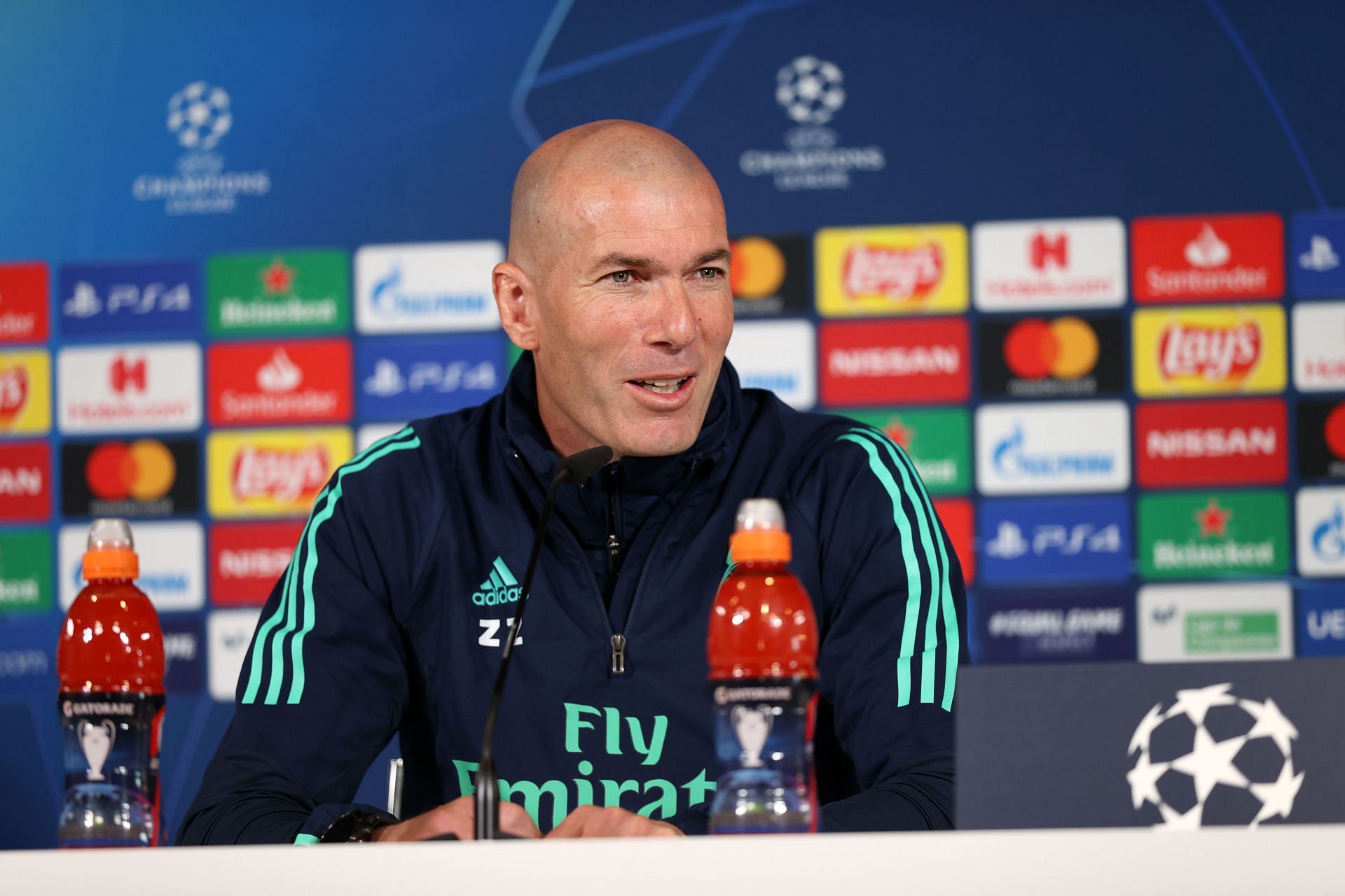 Ballon d'Or winner Zinedine Zidane in charge of Real Madrid